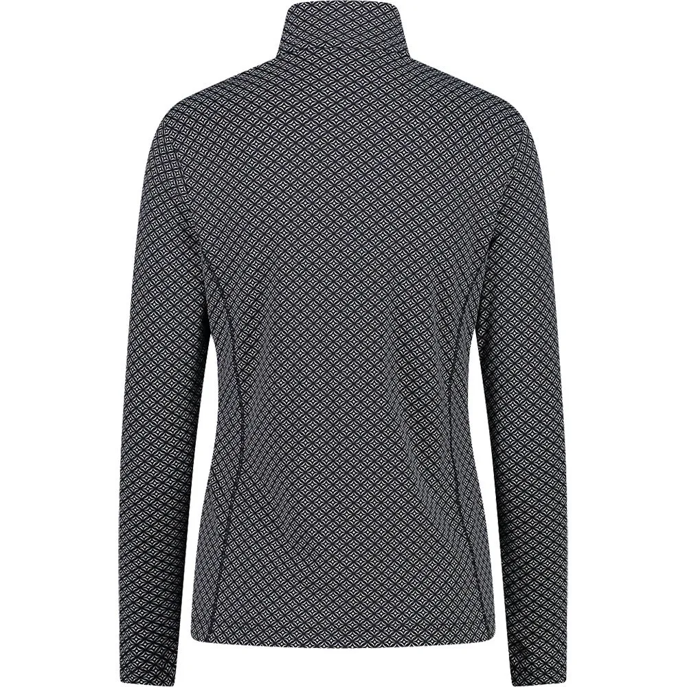 CMP 31l1026 Printed Sweat Fleece Mit Halbem Reißverschluss CMP 31l1026 Printed Sweat Fleece Mit Halbem Reißverschluss