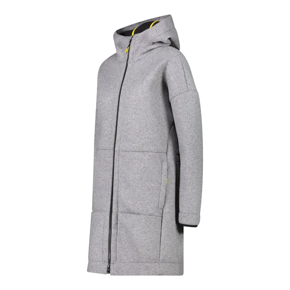 CMP 31m3076 Parka, Fumo melange / black CMP 31m3076 Parka, Fumo melange / black
