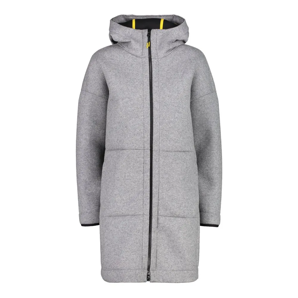 CMP 31m3076 Parka, Fumo melange / black CMP 31m3076 Parka, Fumo melange / black