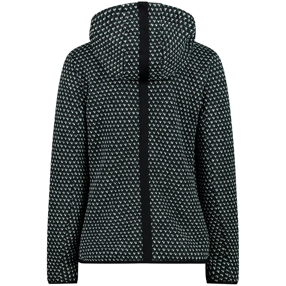 CMP 31m3146 Kapuzenfleece, Eden / b.gesso