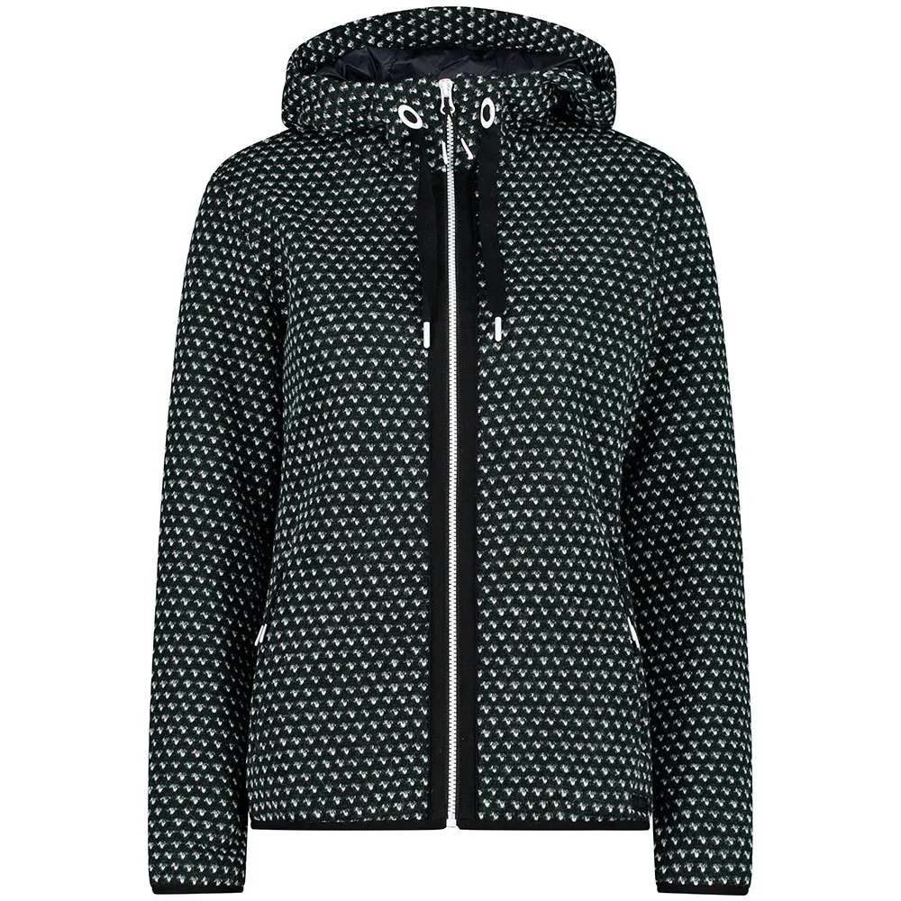 CMP 31m3146 Kapuzenfleece, Eden / b.gesso