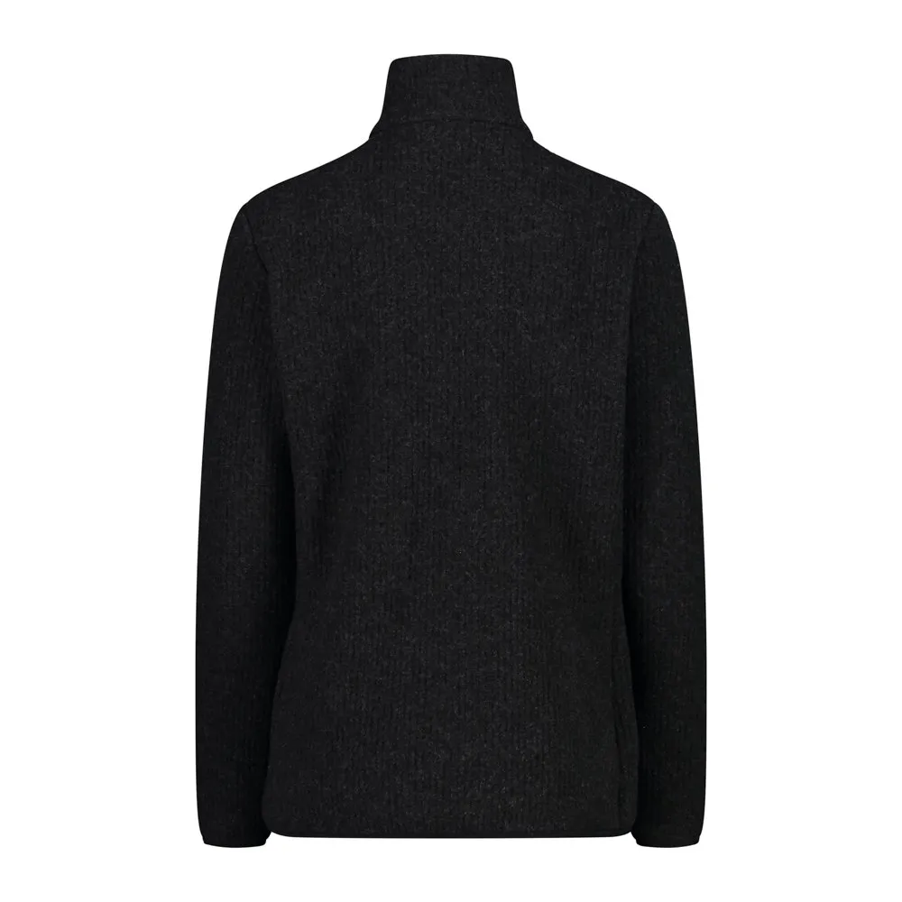 CMP 31m3326 Fleece, Black melange CMP 31m3326 Fleece, Black melange