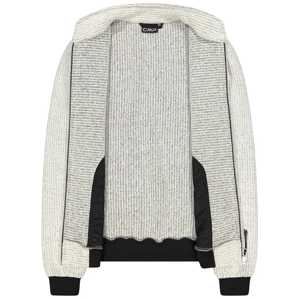 CMP 31m3506 Fleece Mit Durchgehendem Reißverschluss, Bone melange CMP 31m3506 Fleece Mit Durchgehendem Reißverschluss, Bone melange