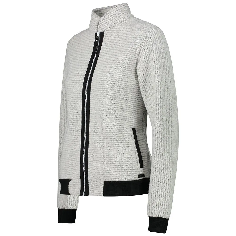 CMP 31m3506 Fleece Mit Durchgehendem Reißverschluss, Bone melange CMP 31m3506 Fleece Mit Durchgehendem Reißverschluss, Bone melange