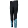 CMP 31t2486 Leggings, Black / azzurro