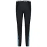 CMP 31t2486 Leggings, Black / azzurro