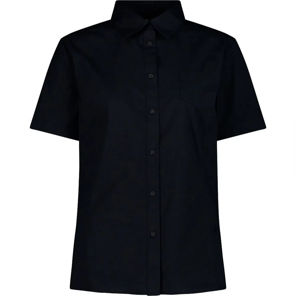 CMP 31t7466v Kurzarmhemd, Black CMP 31t7466v Kurzarmhemd, Black