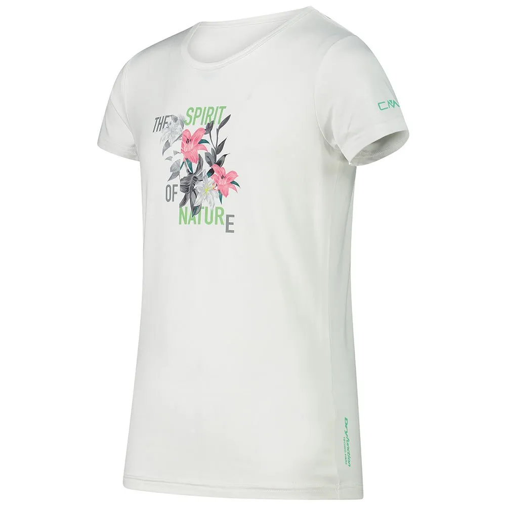 CMP 31t8395 Kurzarm-t-shirt, White / menta, 12Y CMP 31t8395 Kurzarm-t-shirt, White / menta, 12Y