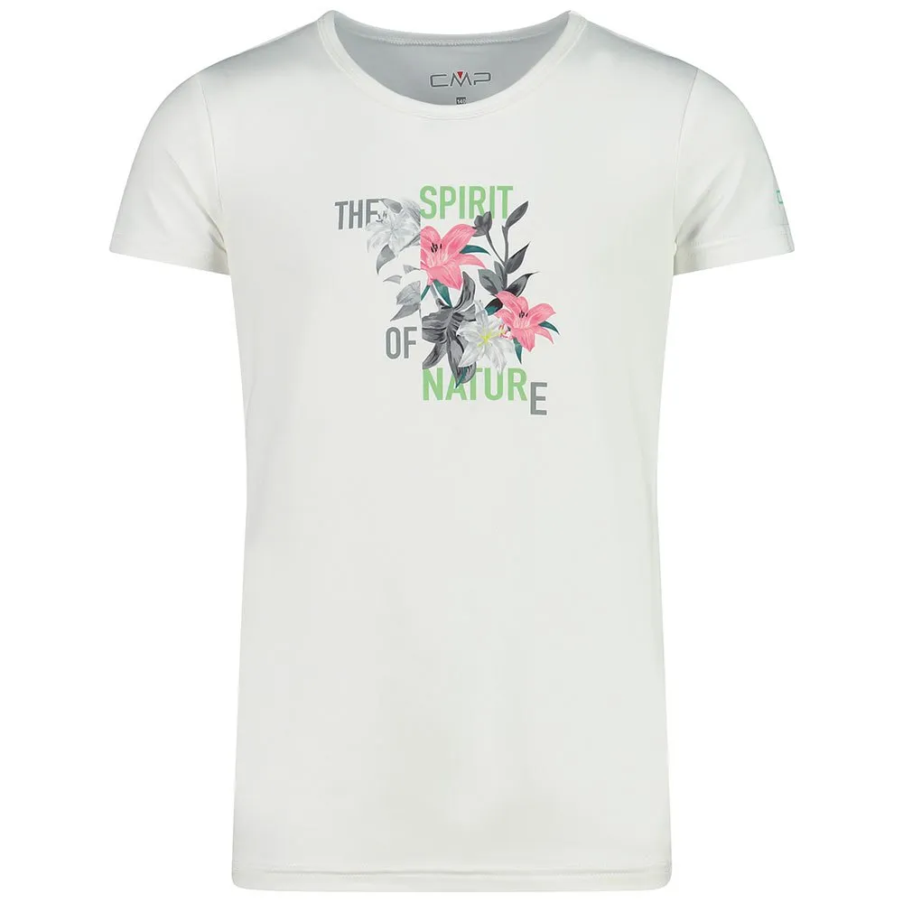 CMP 31t8395 Kurzarm-t-shirt, White / menta, 12Y CMP 31t8395 Kurzarm-t-shirt, White / menta, 12Y