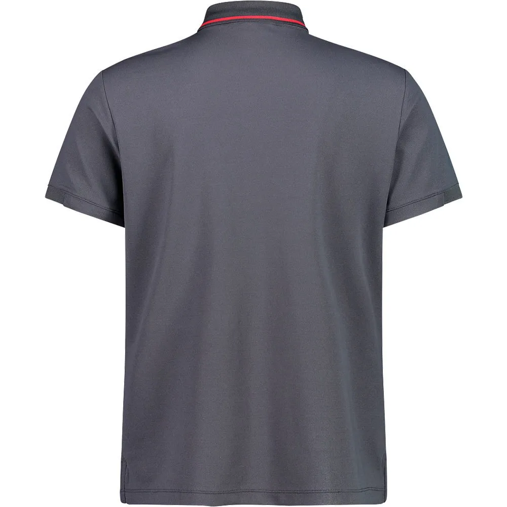 CMP 31t8487 Kurzarm-poloshirt, Titanium