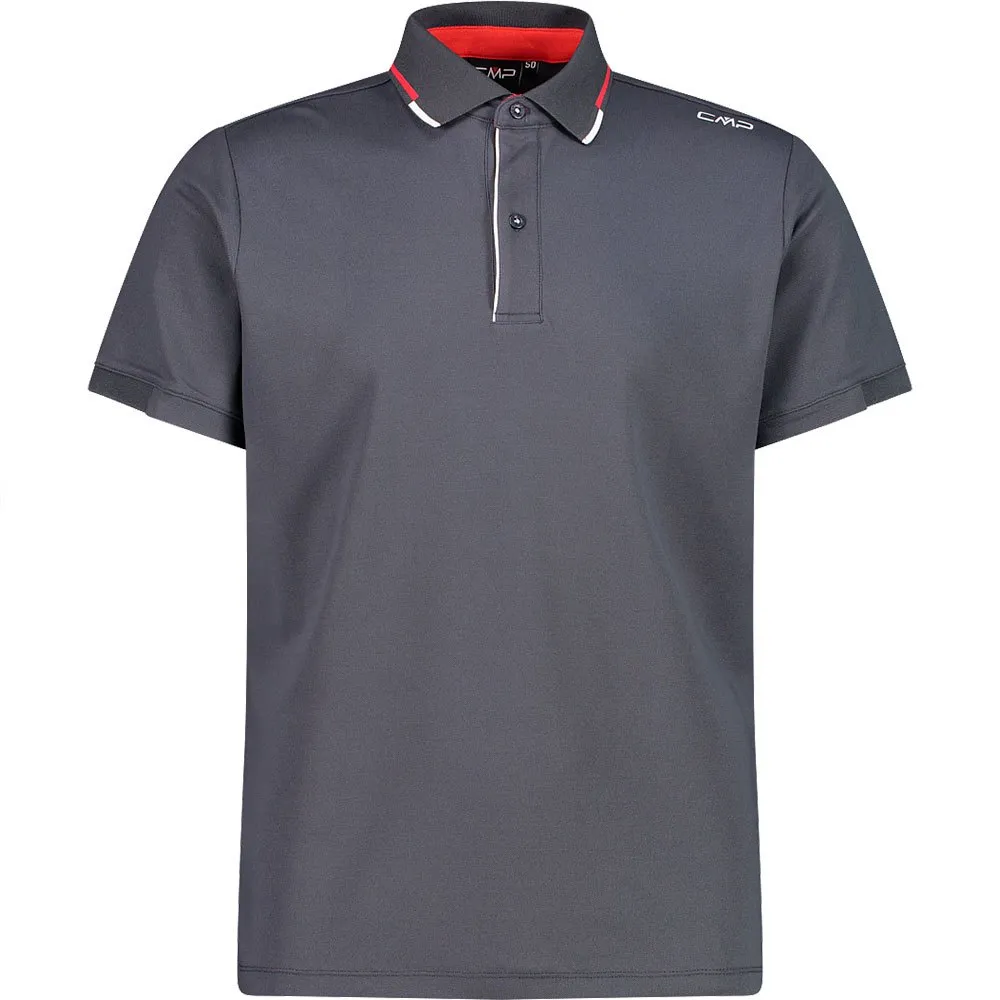 CMP 31t8487 Kurzarm-poloshirt, Titanium