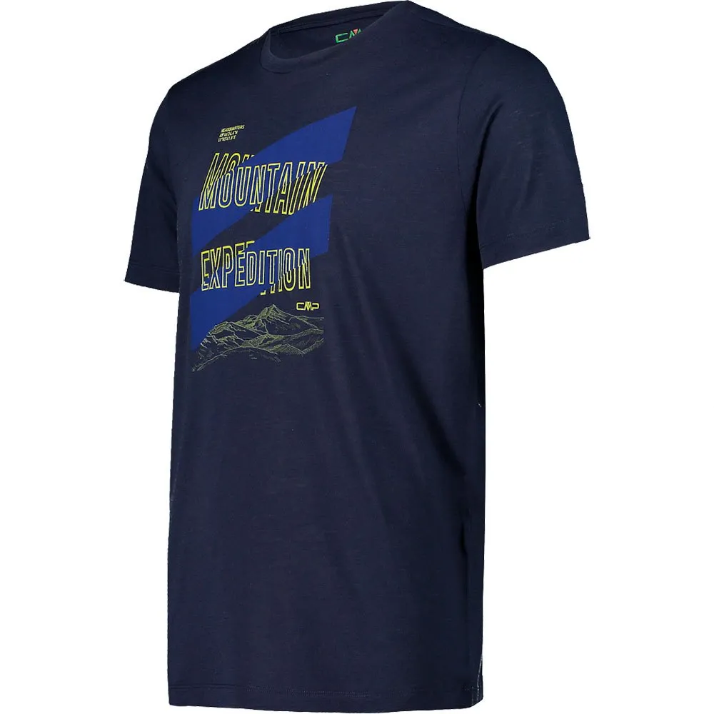 CMP 32t7177 Kurzarm-t-shirt, Black blue