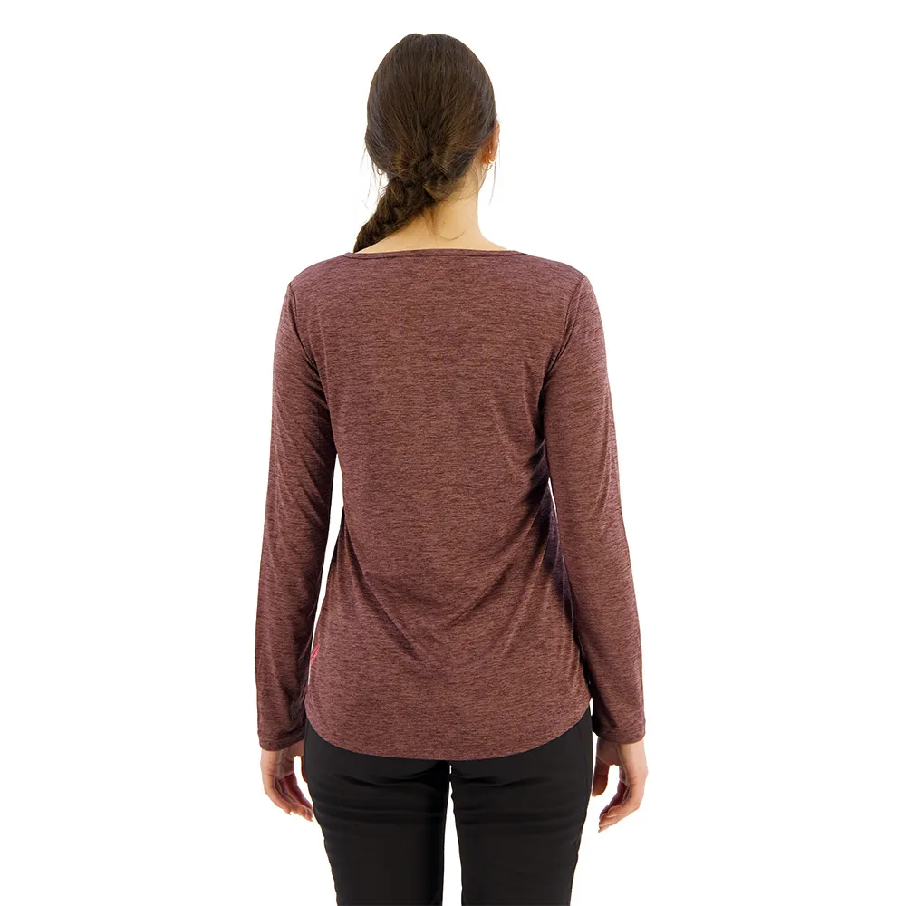 CMP 33n5596 Langarm-t-shirt, Plum melange