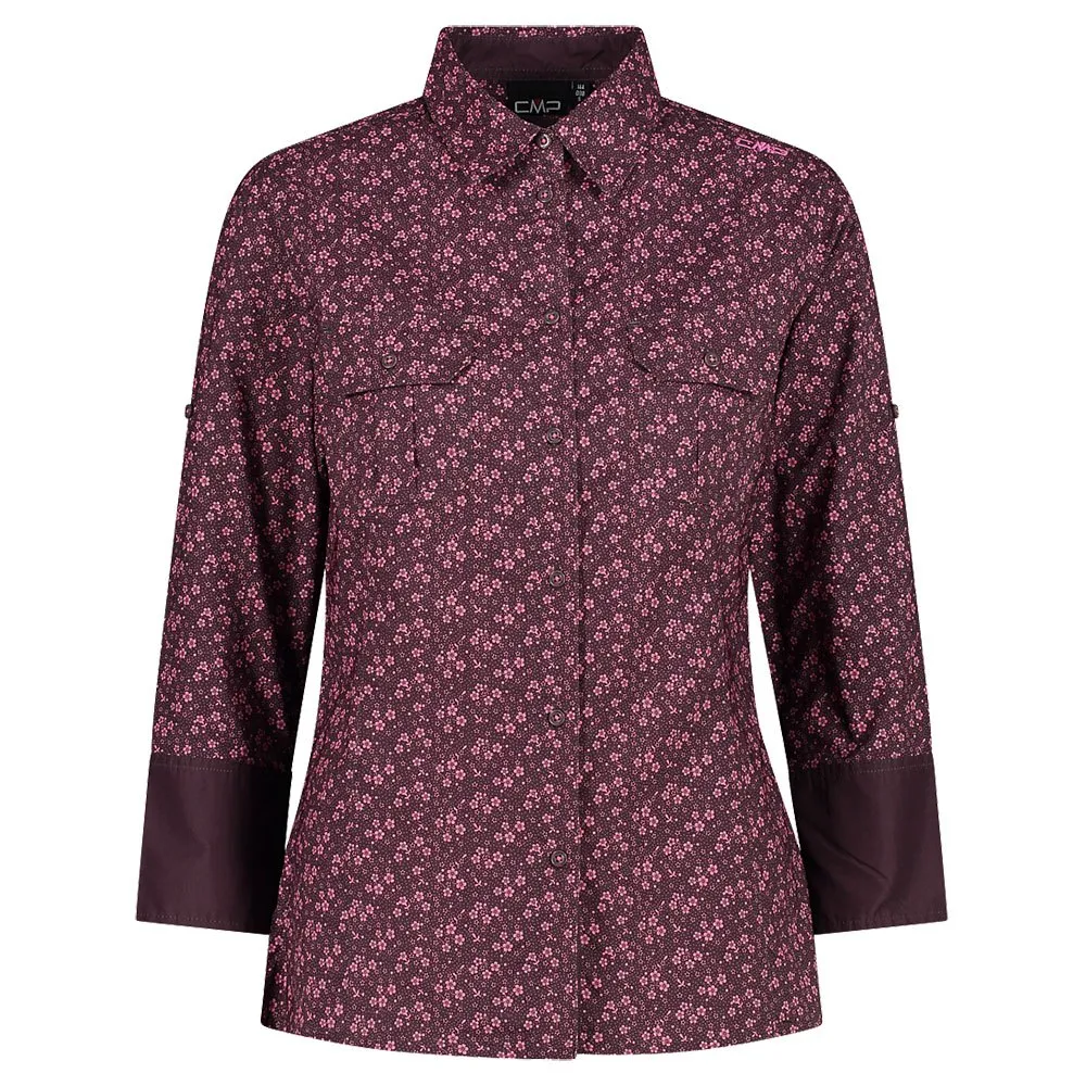 CMP 33s5726 Langarmhemd, Plum / pink fluo