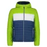 Dusty blue / limegreen