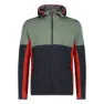 CMP 34l7647 Fleece Mit Durchgehendem Reißverschluss, Anthracite / salvia