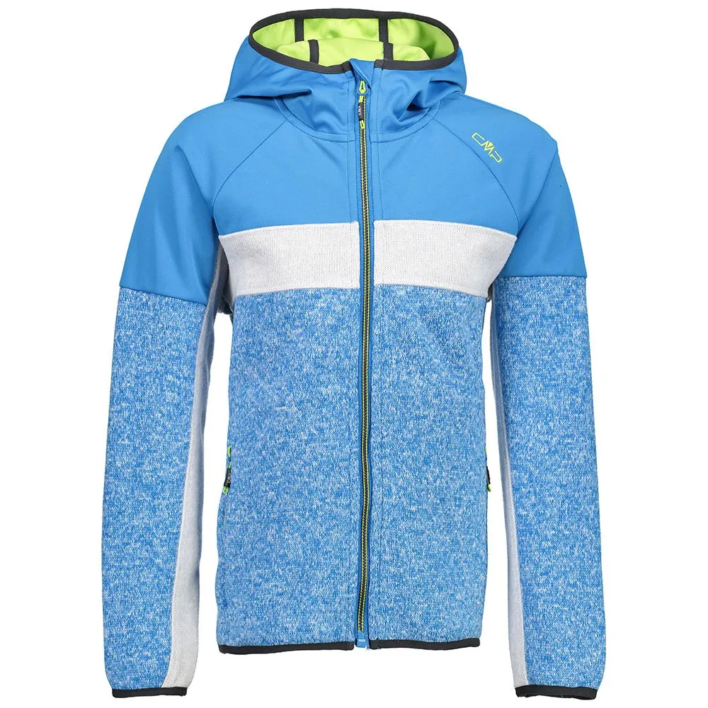 CMP 38h6964 Kapuzenfleece, Regata / ice / gecko, 14Y CMP 38h6964 Kapuzenfleece, Regata / ice / gecko, 14Y
