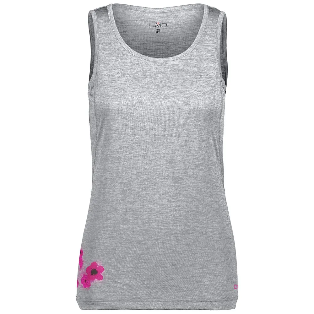 CMP 38t6686 ärmelloses T-shirt, Grigio melange CMP 38t6686 ärmelloses T-shirt, Grigio melange