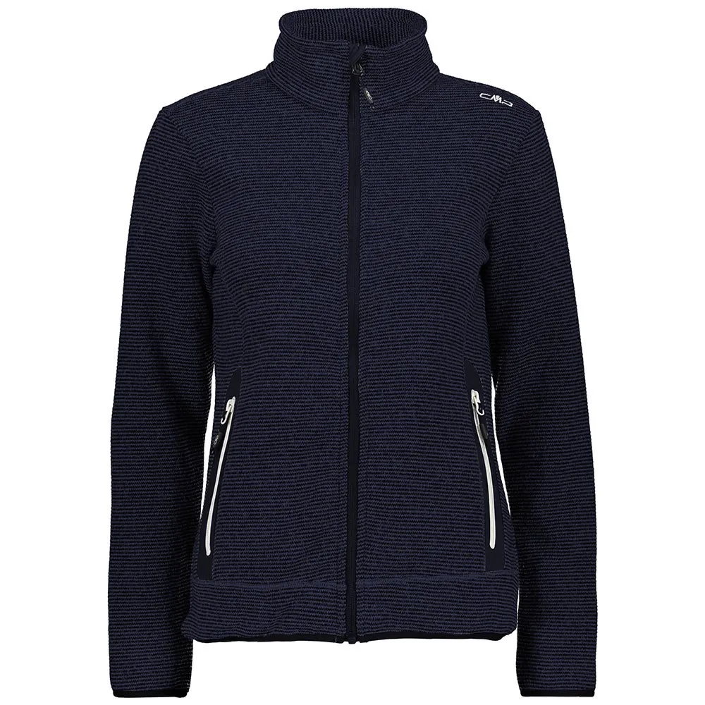 CMP 39h0546 Heavy Fleece Mit Durchgehendem Reißverschluss, Marine / bright blue / black CMP 39h0546 Heavy Fleece Mit Durchgehendem Reißverschluss, Marine / bright blue / black