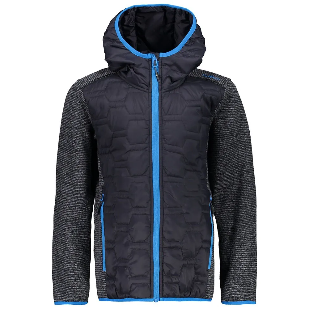 CMP 39h0574 Fix Hood Hybrid Jacke, Anthracite, 3Y CMP 39h0574 Fix Hood Hybrid Jacke, Anthracite, 3Y