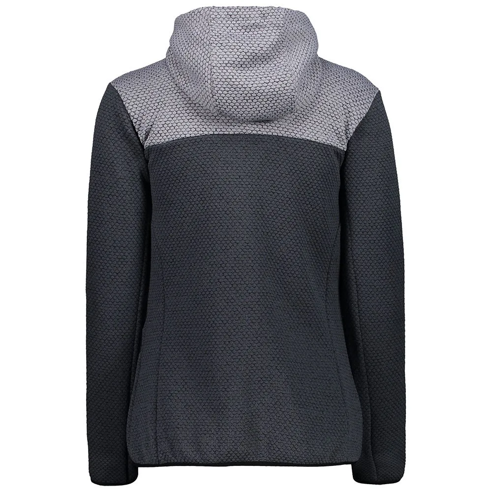 CMP 39h0866 Heavy Fix Kapuzenfleece, Graffite CMP 39h0866 Heavy Fix Kapuzenfleece, Graffite