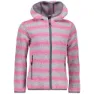 CMP 39h0955 Kapuzenfleece, Fuchsia fluo / rock, 3Y