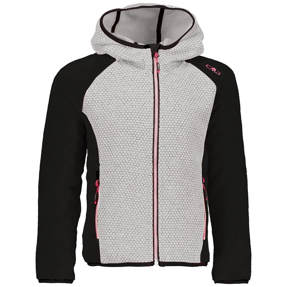CMP 39h0995 Heavy Fix Kapuzenfleece, Ghiaccio, 3Y CMP 39h0995 Heavy Fix Kapuzenfleece, Ghiaccio, 3Y