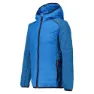 CMP 39h5324 Hybrid Fleece Mit Durchgehendem Reißverschluss, Cyan, 5Y