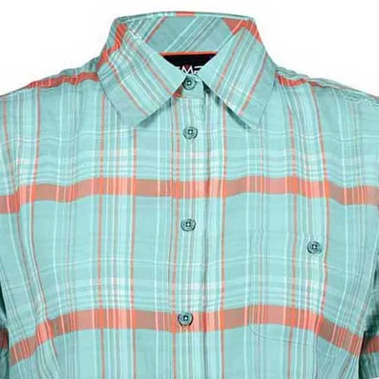 CMP 39t6386 Kurzarmhemd, Red fluo / b.co / anise
