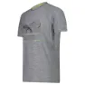CMP 39t6547 Kurzarm-t-shirt, Grey melange / limegreen