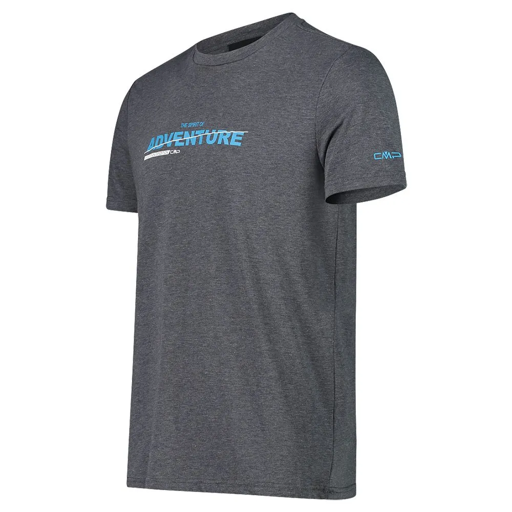 CMP 39t7527 Kurzarm-t-shirt, Antracite melange / antracite