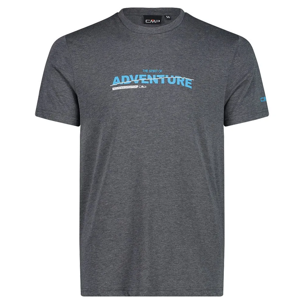 CMP 39t7527 Kurzarm-t-shirt, Antracite melange / antracite