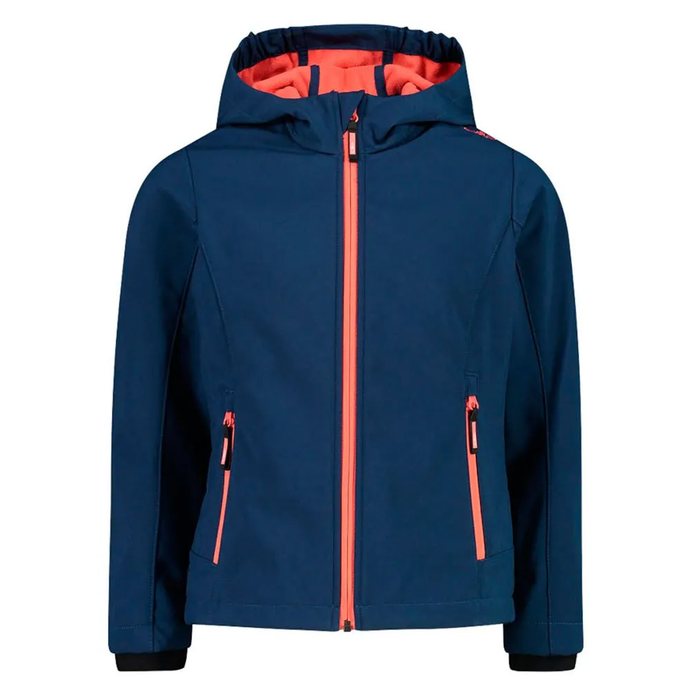 CMP 3a29385n Softshelljacke, Blue / red kiss, 5Y CMP 3a29385n Softshelljacke, Blue / red kiss, 5Y