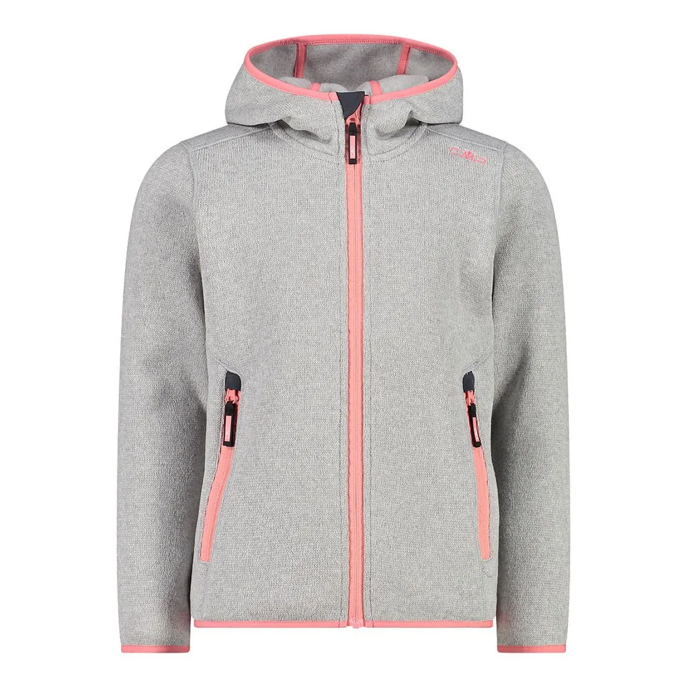 CMP 3h19825 Kapuzenfleece, Chalk / fishing, 16Y CMP 3h19825 Kapuzenfleece, Chalk / fishing, 16Y