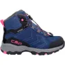 Blue / fuchsia
