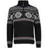 CMP 7h87805 Tricot Pullover, Black