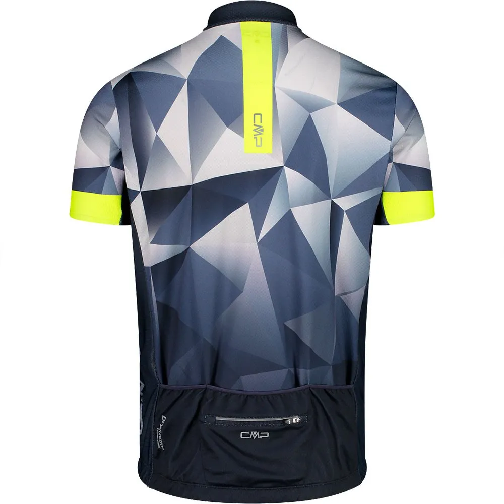 CMP Bike 32c6817 Kurzarm-radtrikot, B. blue / acid CMP Bike 32c6817 Kurzarm-radtrikot, B. blue / acid