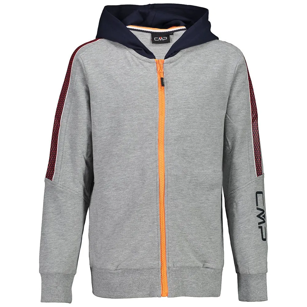 CMP Fix Hood 30d8194m Sweatshirt, Grigio m., 4Y