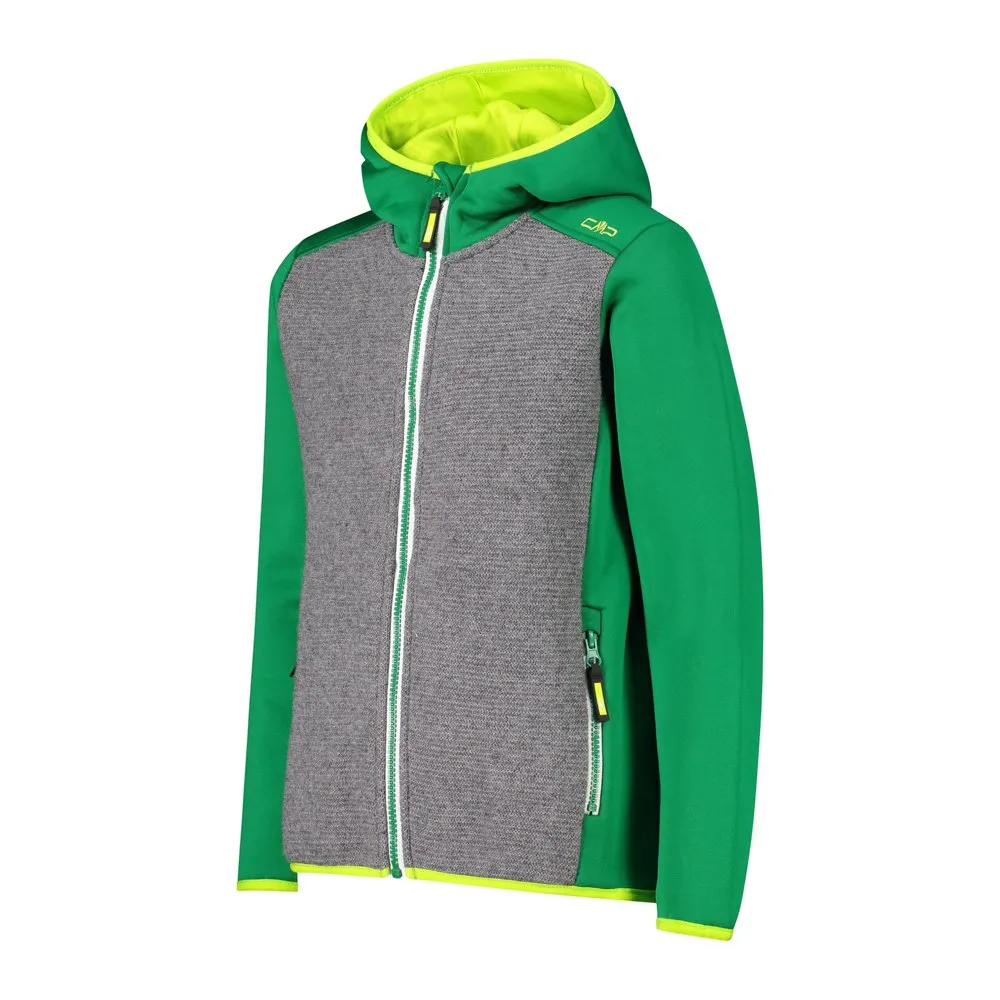 CMP Fix Hood 30m2104 Fleece Mit Durchgehendem Reißverschluss