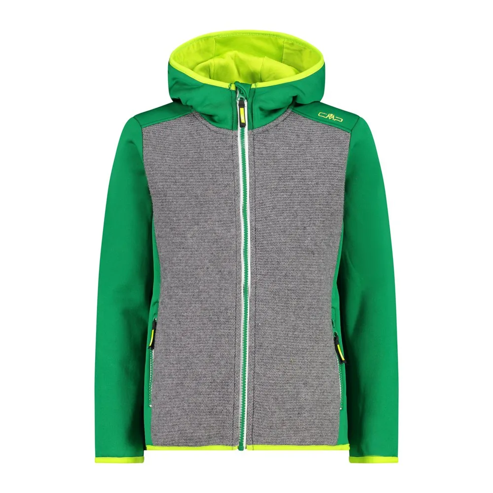 CMP Fix Hood 30m2104 Fleece Mit Durchgehendem Reißverschluss