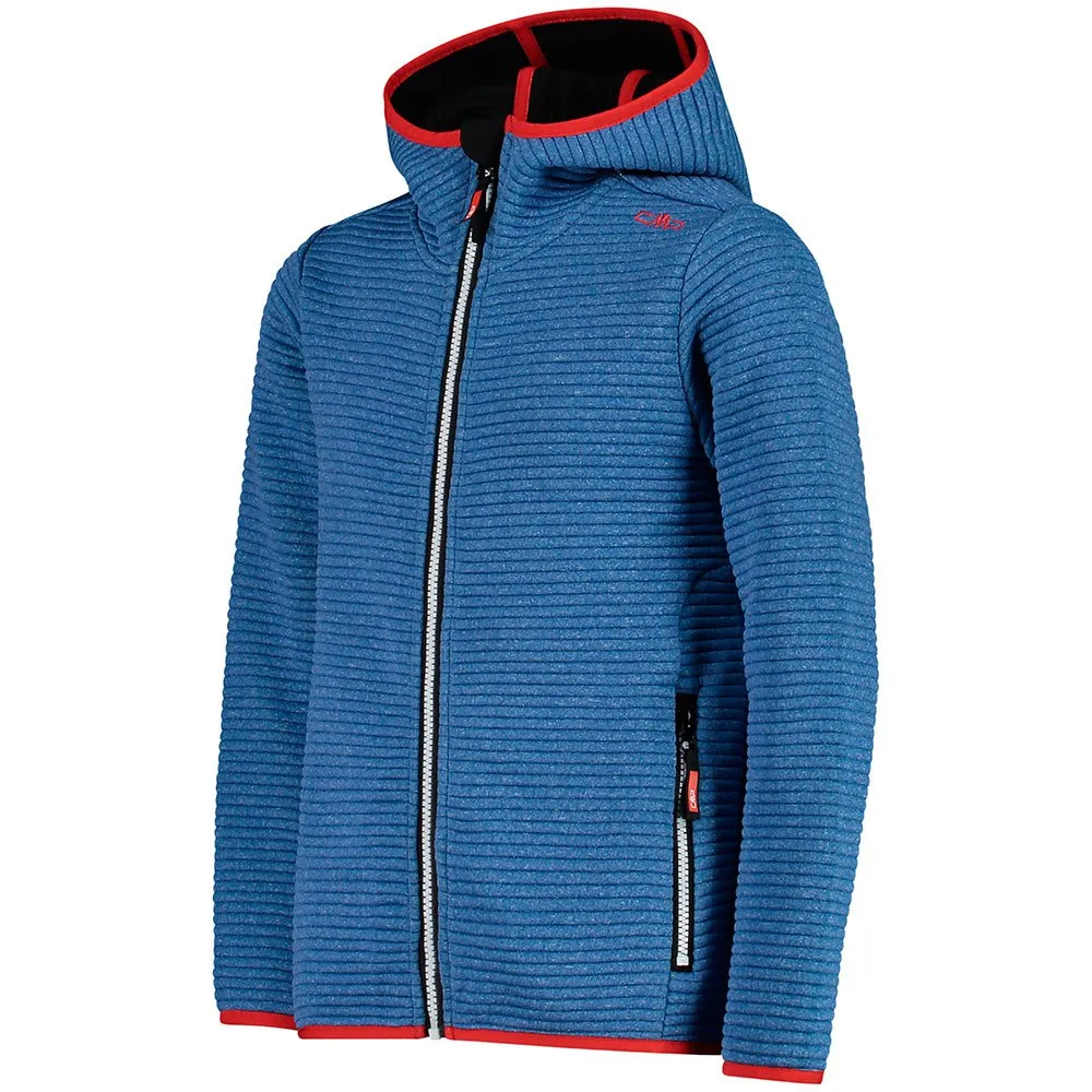 CMP Fix Hood 31m1894 Kapuzenfleece, Royal melange, 3Y
