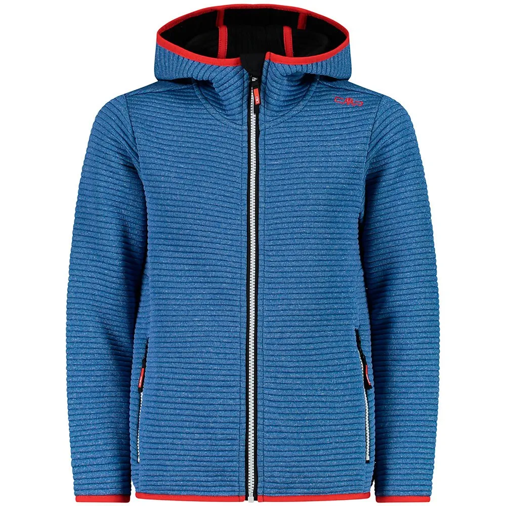 CMP Fix Hood 31m1894 Kapuzenfleece, Royal melange, 3Y