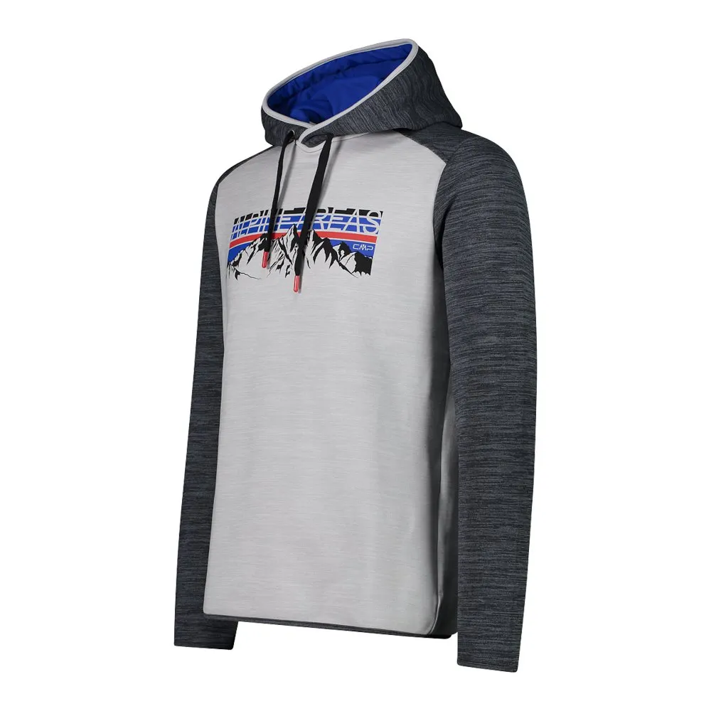 CMP Fix Hood 32e0187 Kapuzenpullover, Ice melange CMP Fix Hood 32e0187 Kapuzenpullover, Ice melange