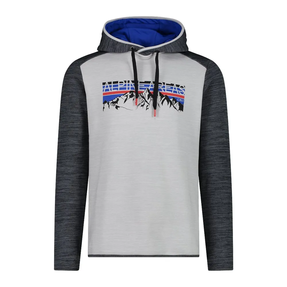 CMP Fix Hood 32e0187 Kapuzenpullover, Ice melange CMP Fix Hood 32e0187 Kapuzenpullover, Ice melange