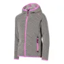 CMP Fix Hood 32h1325 Kapuzenfleece, Bone / black, 3Y