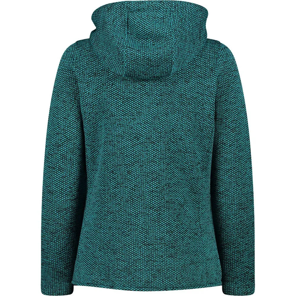 CMP Fix Hood 32h2066 Kapuzenfleece, Lagoon / black