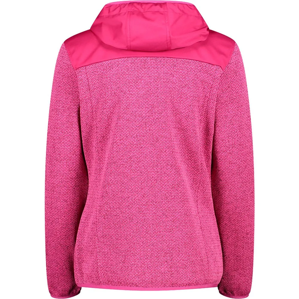 CMP Fix Hood 32h5666 Fleece Mit Durchgehendem Reißverschluss
