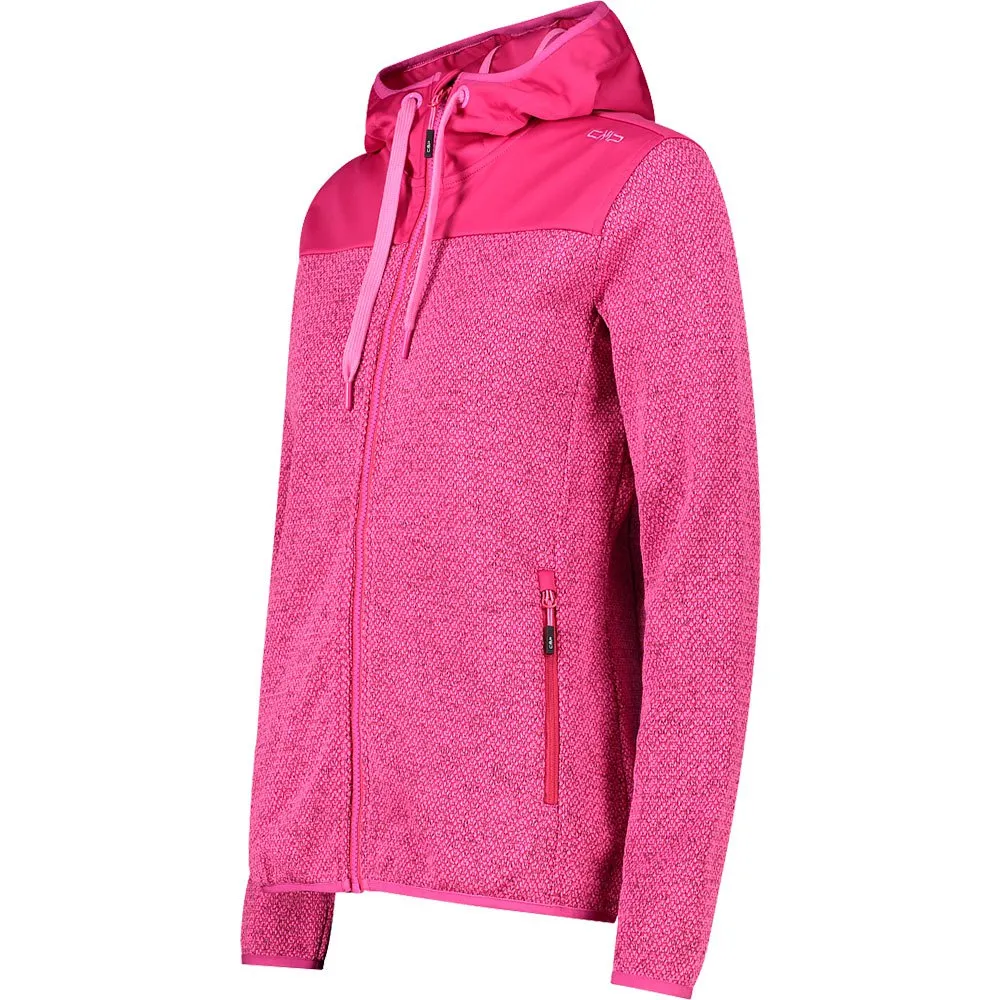CMP Fix Hood 32h5666 Fleece Mit Durchgehendem Reißverschluss