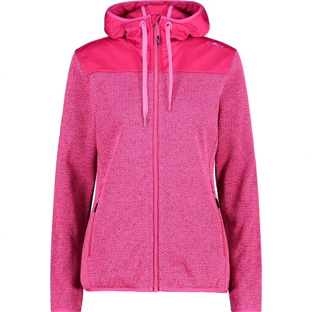 CMP Fix Hood 32h5666 Fleece Mit Durchgehendem Reißverschluss