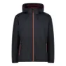 Anthracite / burgundy